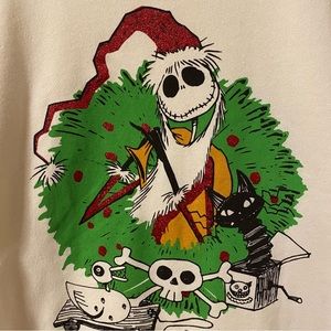 Disney Nightmare Before Christmas Sweatshirt - Girls Size Medium